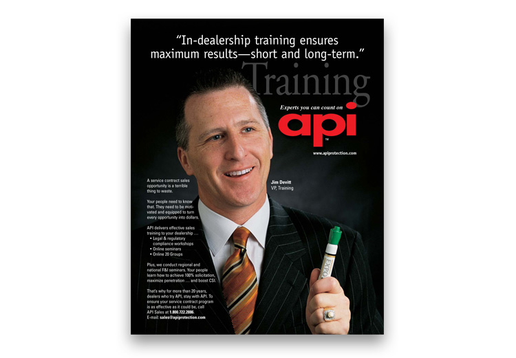 API Training Ad